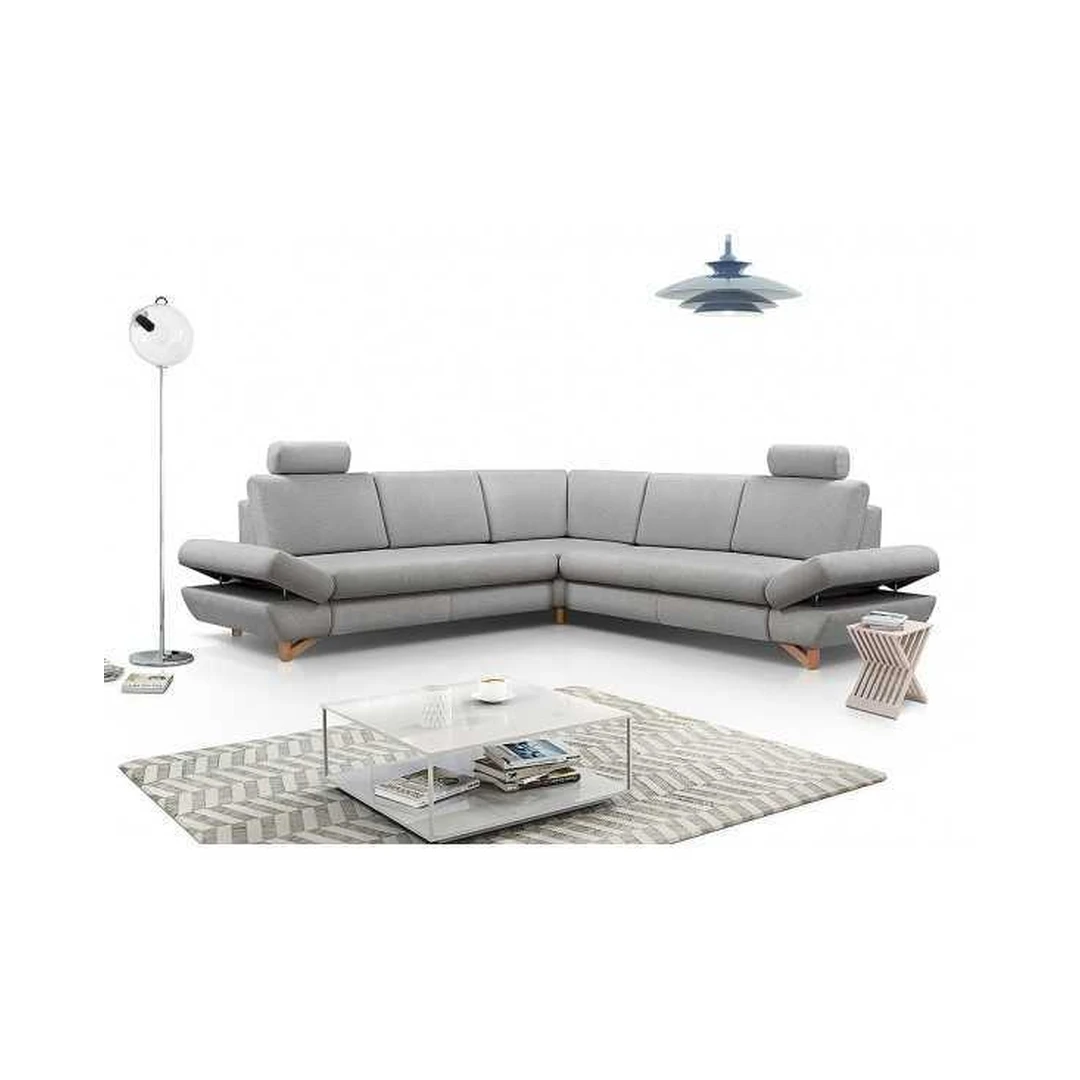 Ergonominis minkštas kampas su miegojimo funkcija