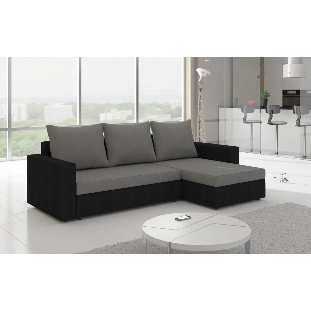 Kampas su keičiama kairine arba dešinine konfigūracija