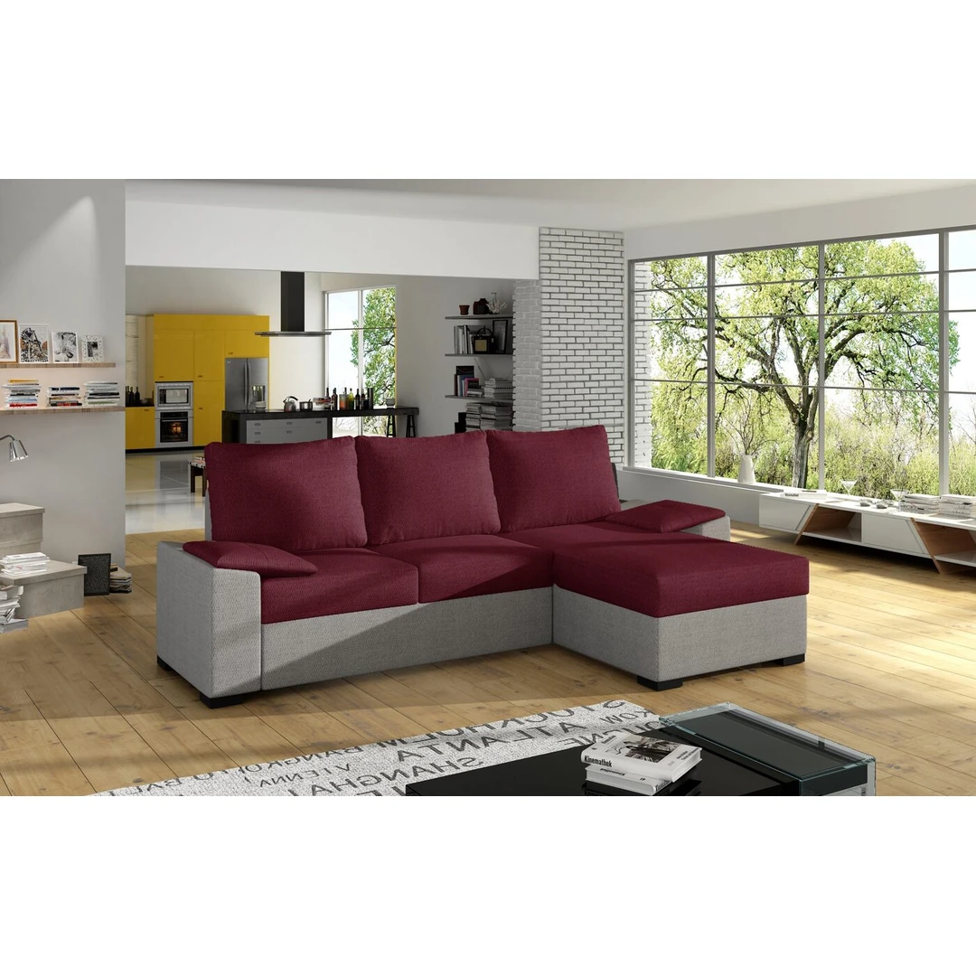 Klasikinis minkštas kampas – paprastos formos ir itin patogus