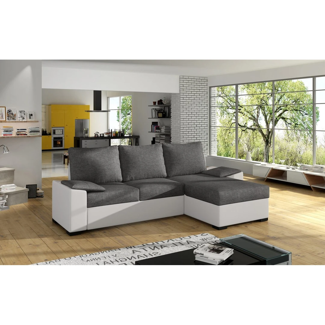 Klasikinis minkštas kampas – paprastos formos ir itin patogus