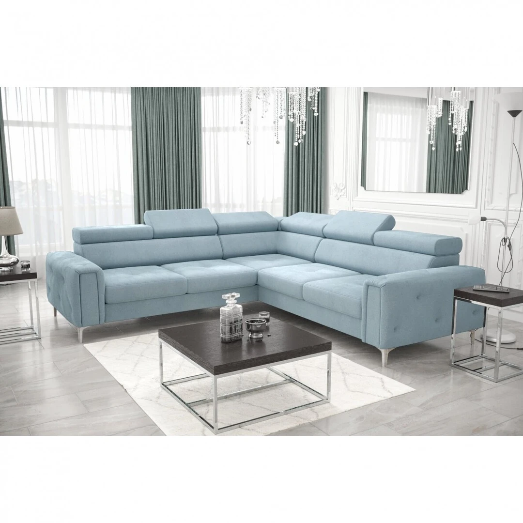 „Orion“ minkšti baldai su glamūriniu dygsniuotu šonu