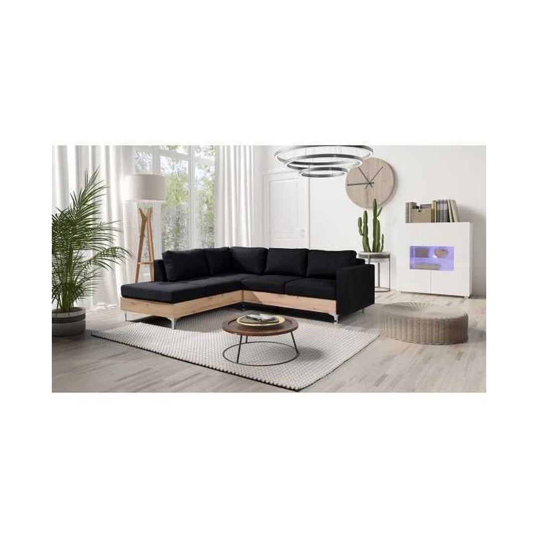 Ergonominė kampinė sofa „Cariba 17“ su minkštomis pagalvėlėmis