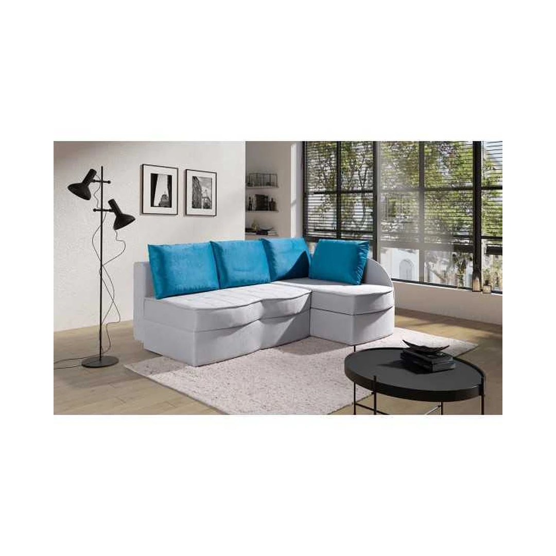 Kampinė sofa Lotus 10 su miego funkcija