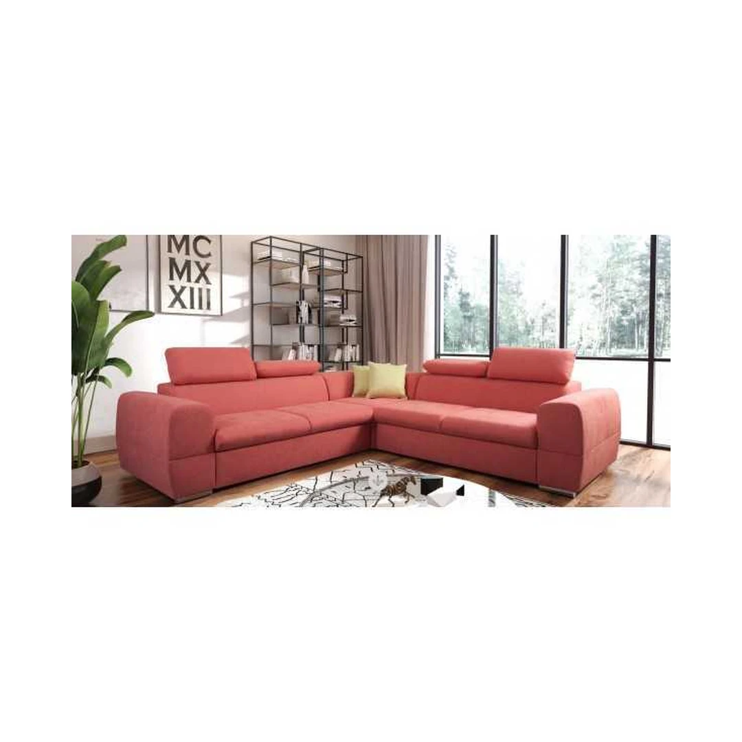 Ergonominis minkštas kampas su miegojimo funkcija