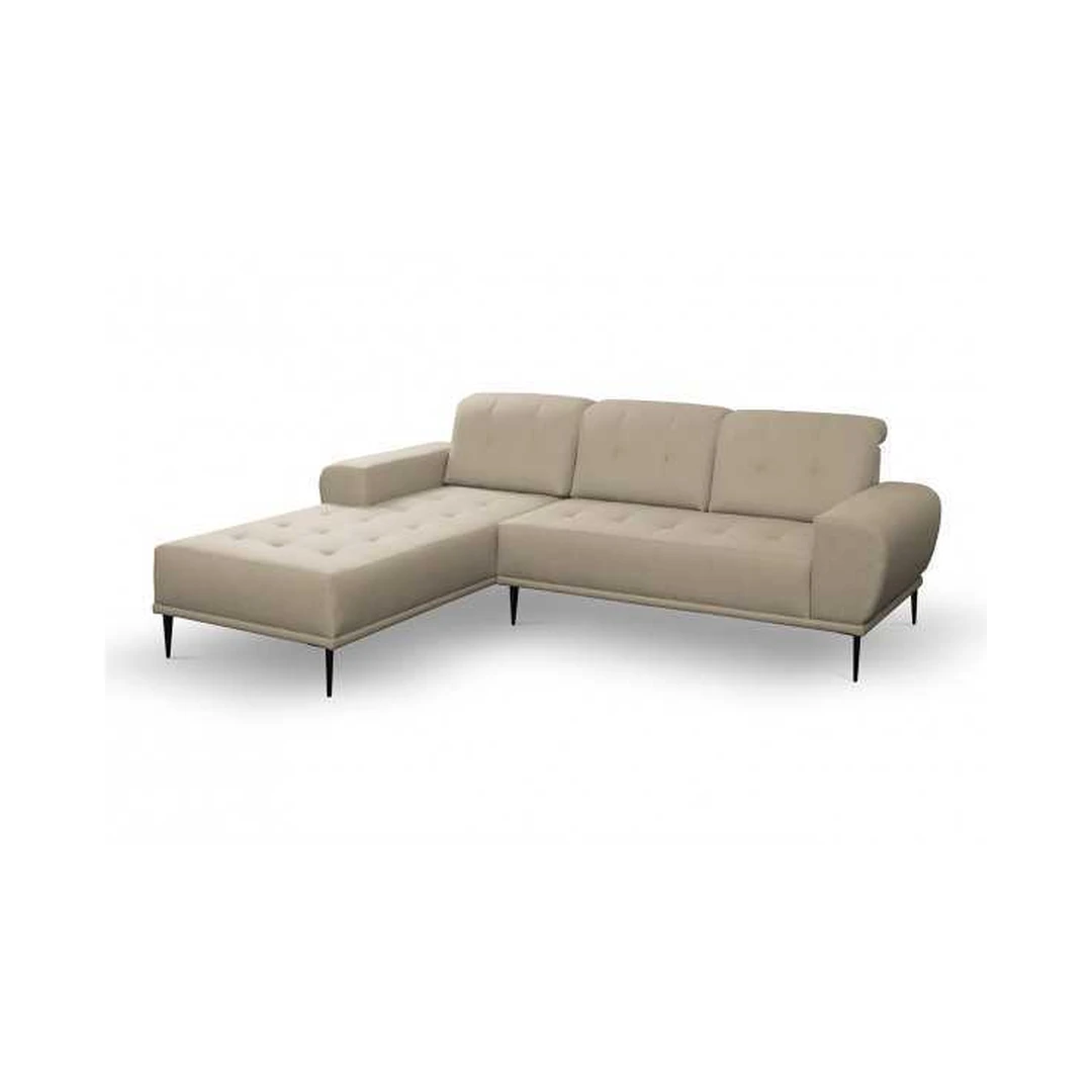 Ergonomiška kampinė sofa su miego funkcija