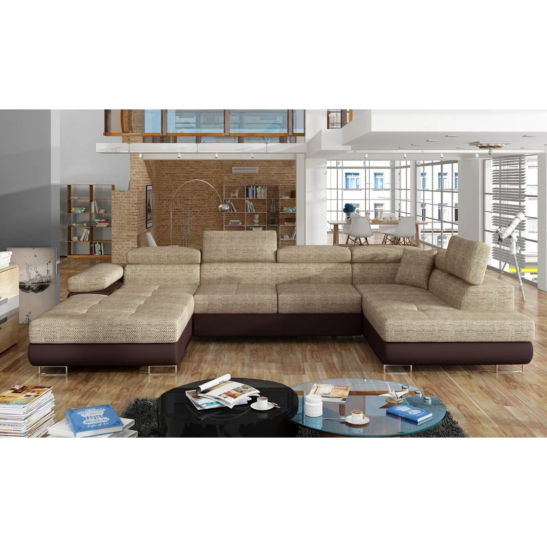 Stilingas minkštas kampas RODRIGO su miegojimo funkcija