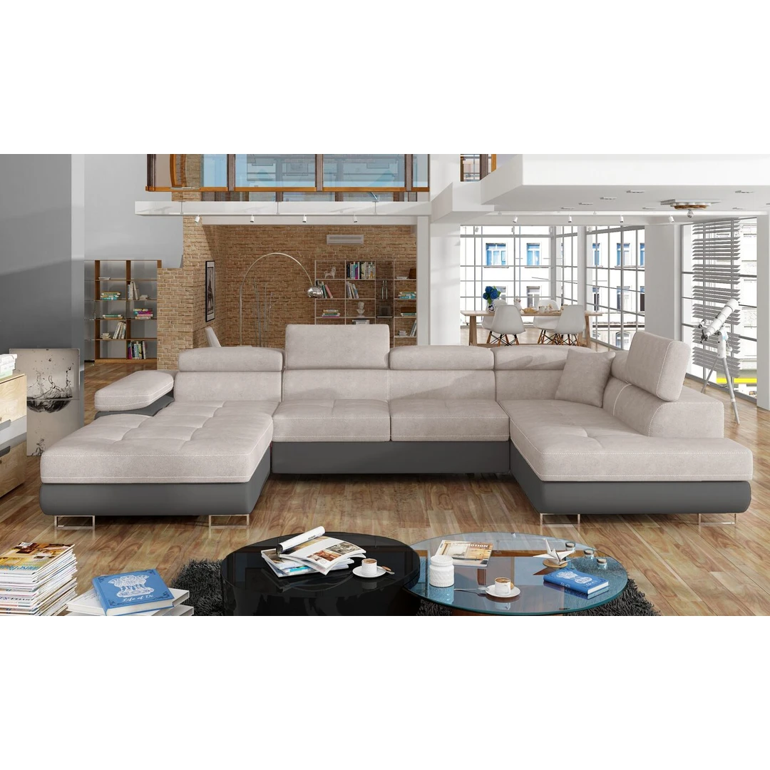 Stilingas minkštas kampas RODRIGO su miegojimo funkcija