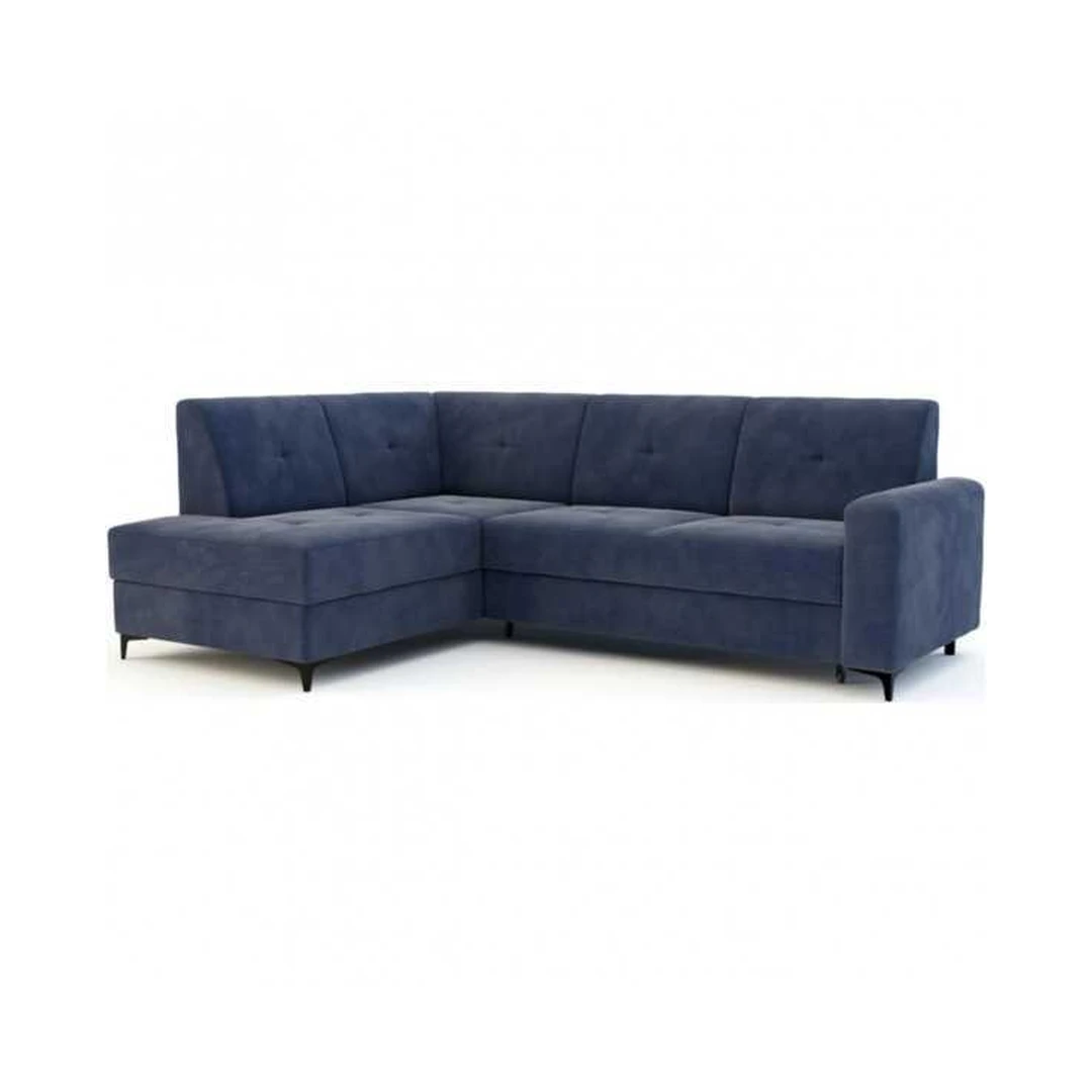 Ergonominė kampinė sofa su miego funkcija