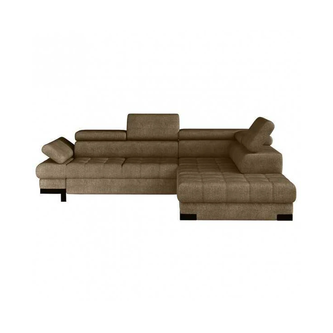 Ergonominis kampinis sofos kompleksas su miego funkcija