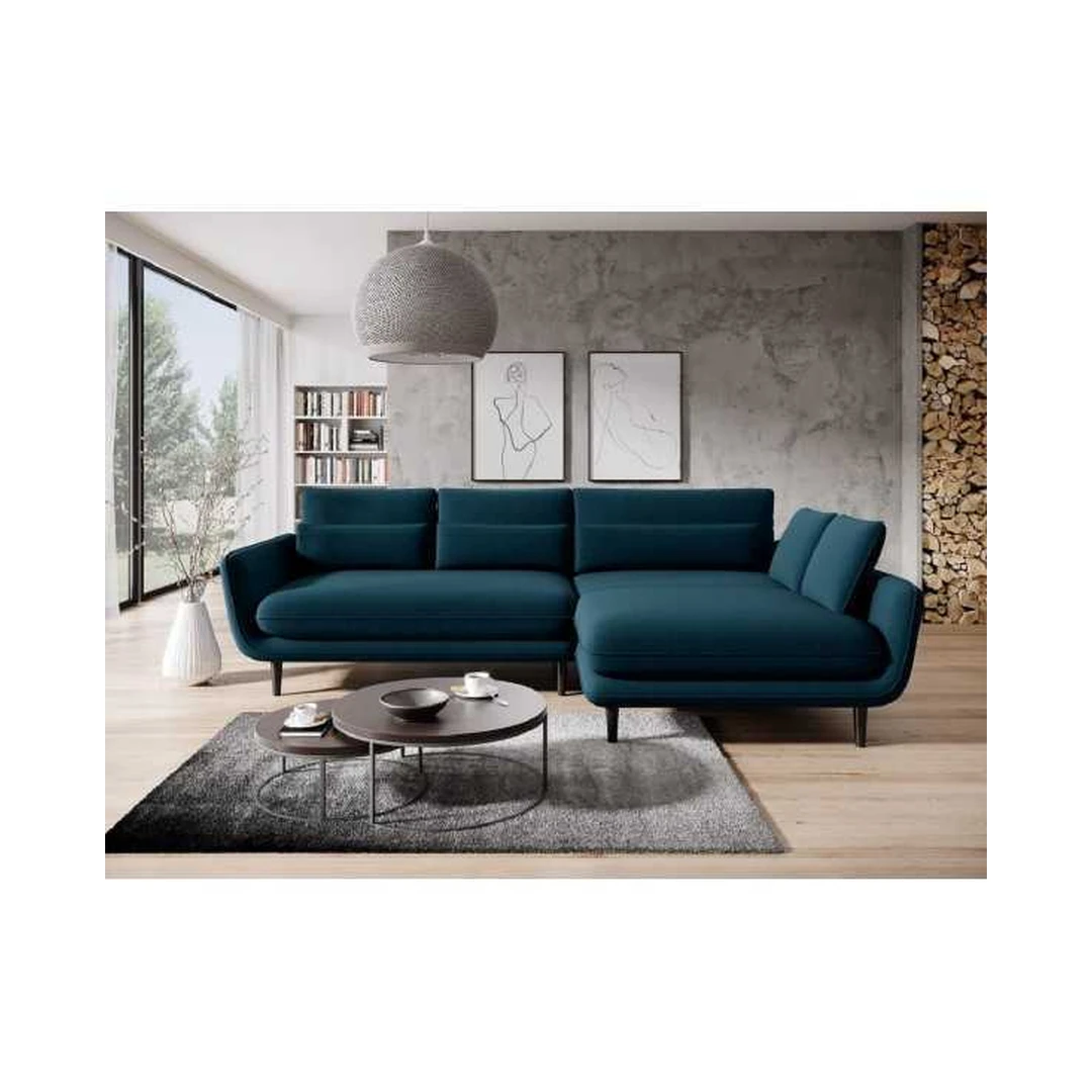 Ergonomiškas kampinis sofos lovos kompleksas su miego funkcija