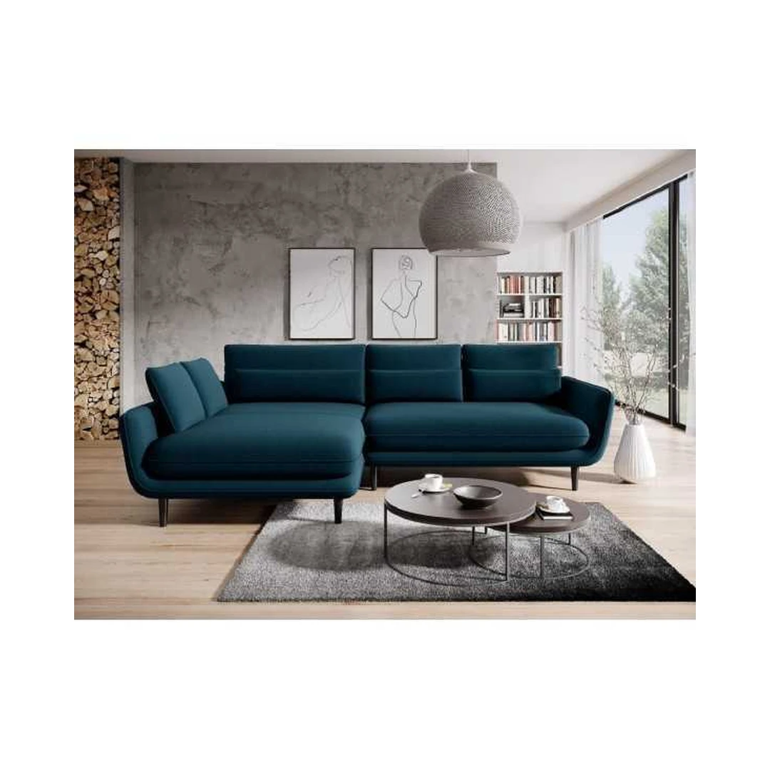 Ergonominis kampinis sofos lovos kompleksas su miego funkcija