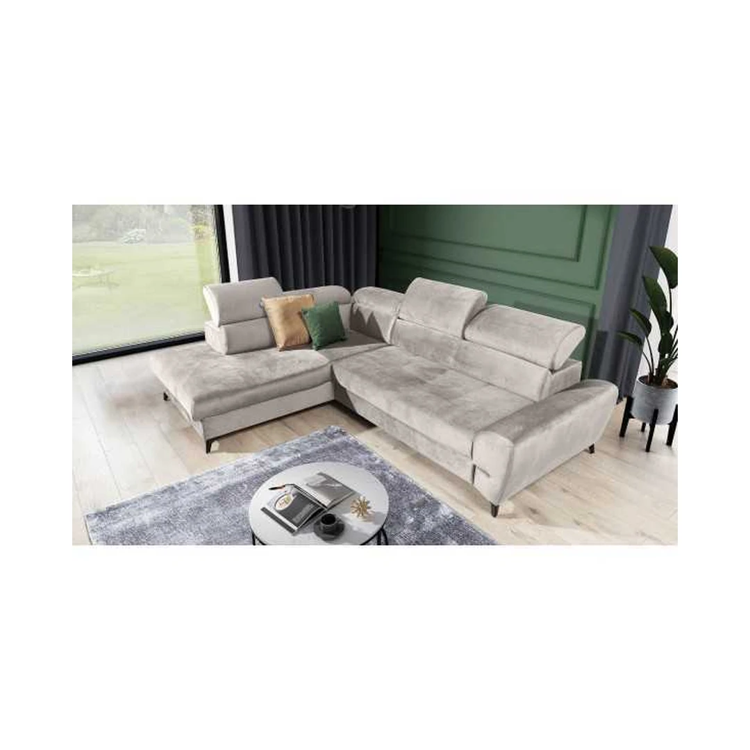 Ergonominis miegamasis su miego funkcija ir reguliuojamu atlošu