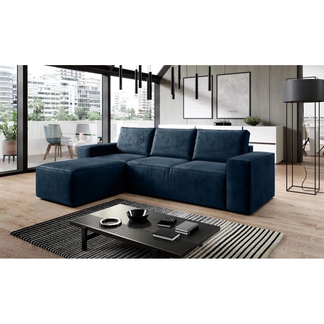 Šiuolaikiškas minkštas kampas – stiliaus ir komforto akcentas svetainei