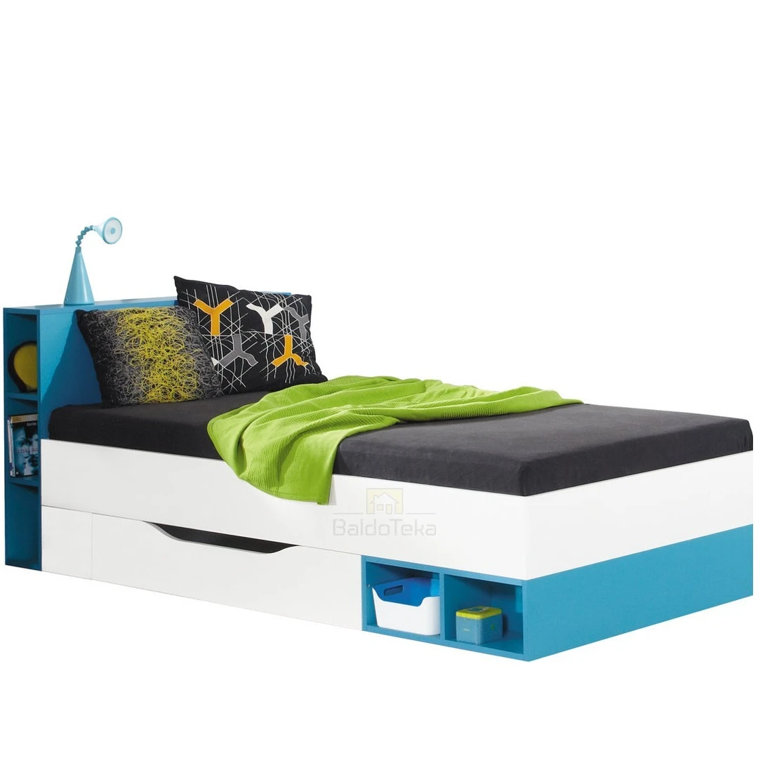 Elegantiška lova su pagrindu, 90×200 cm