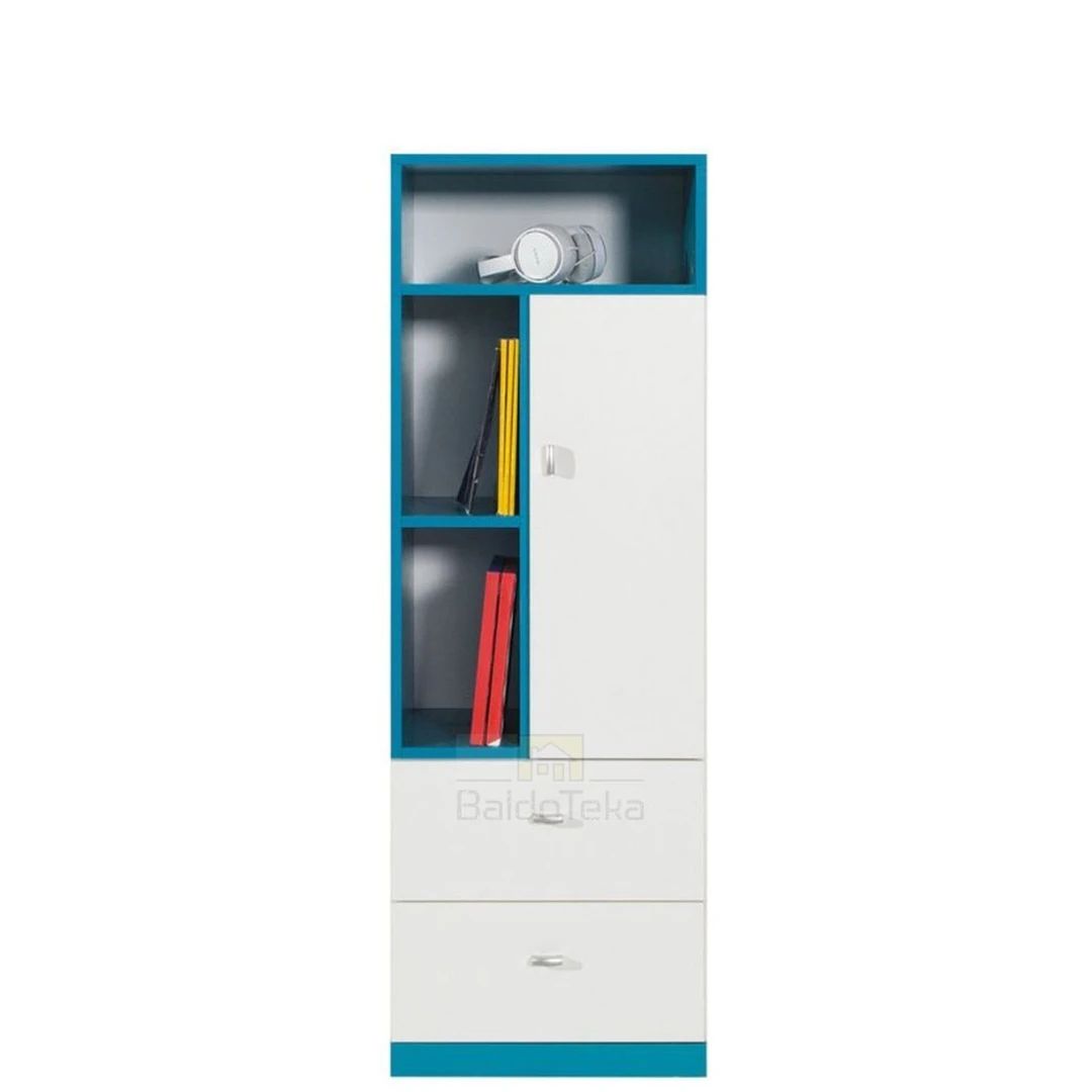 Elegantiški LMDP spintos – balta su geltona ar turkio spalva