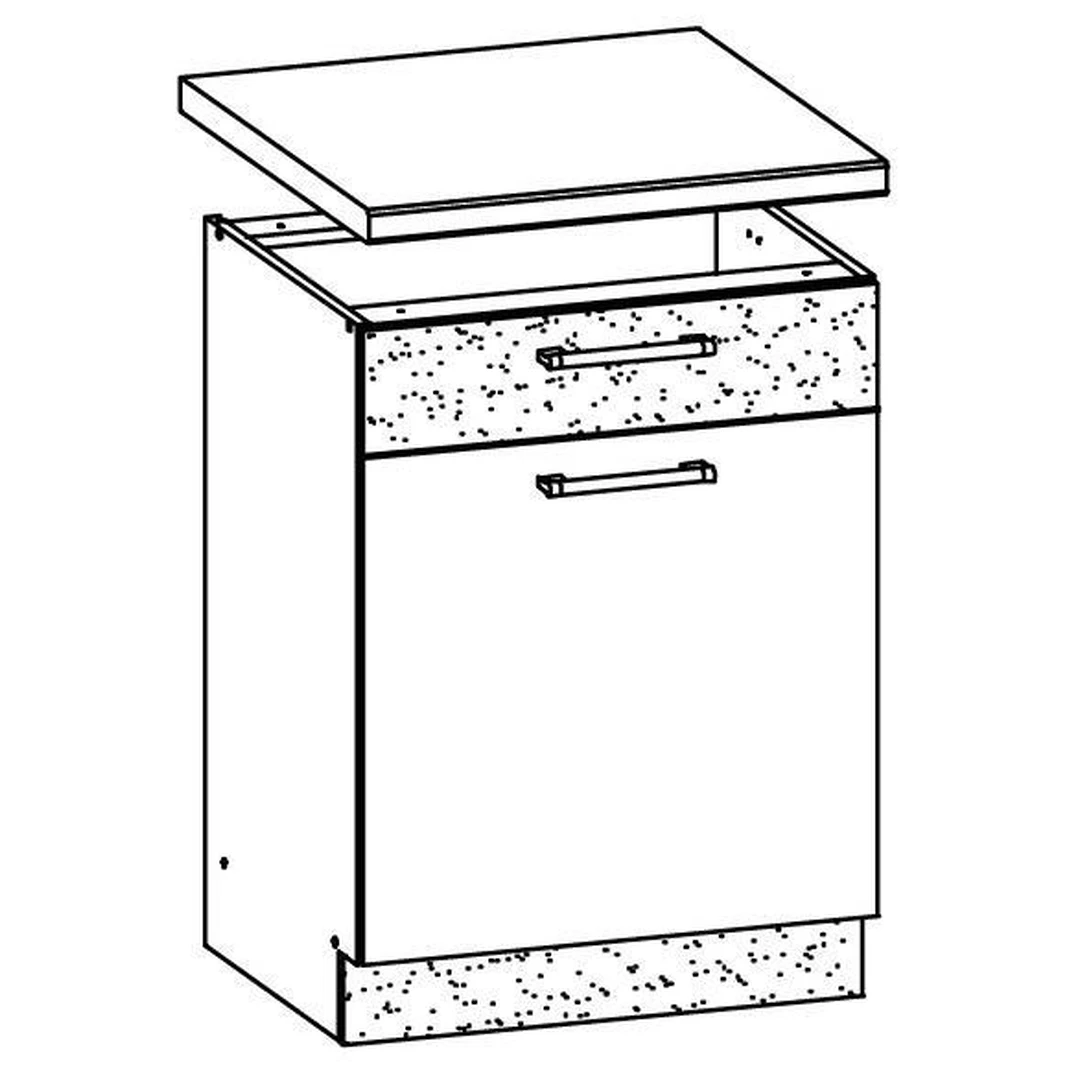 Šviesi rijeka spinta 60x50x82 cm – puikus sprendimas jūsų namams