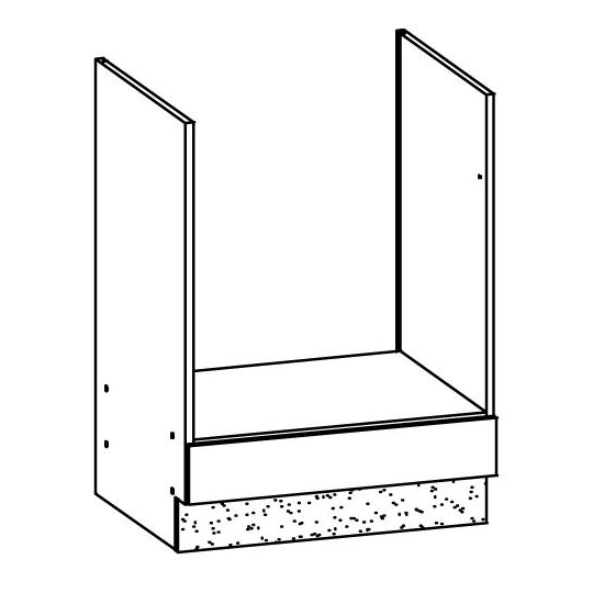 Šviesi rijeka korpuso MODENA spinta 60x50x82 cm