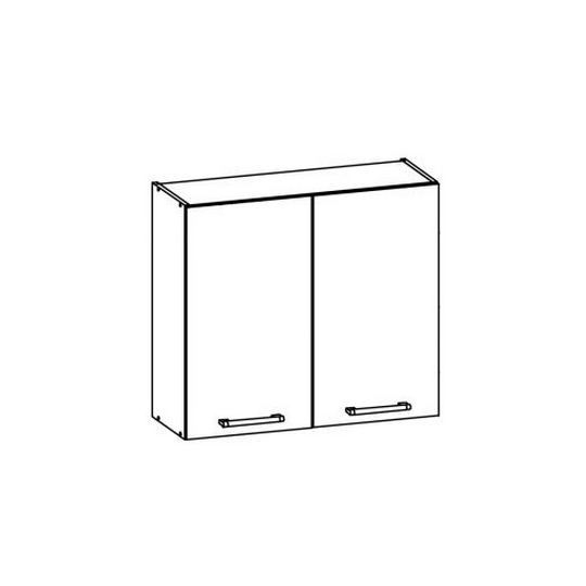 Šviesi rijeka korpuso spalva – MODENA spintos 80x30x72 cm