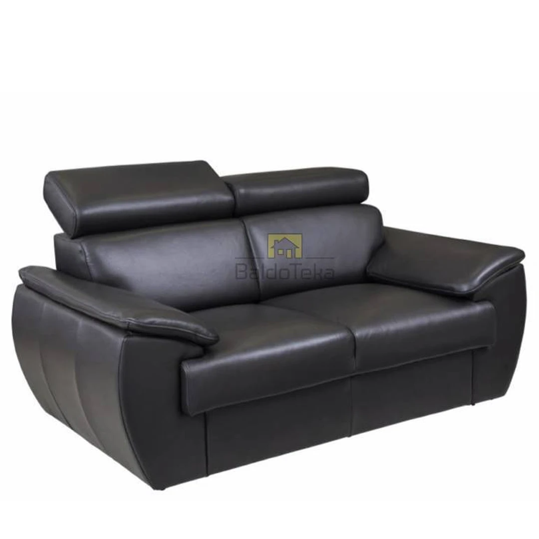 Natūralios odos minkšti ir prabangūs sofai