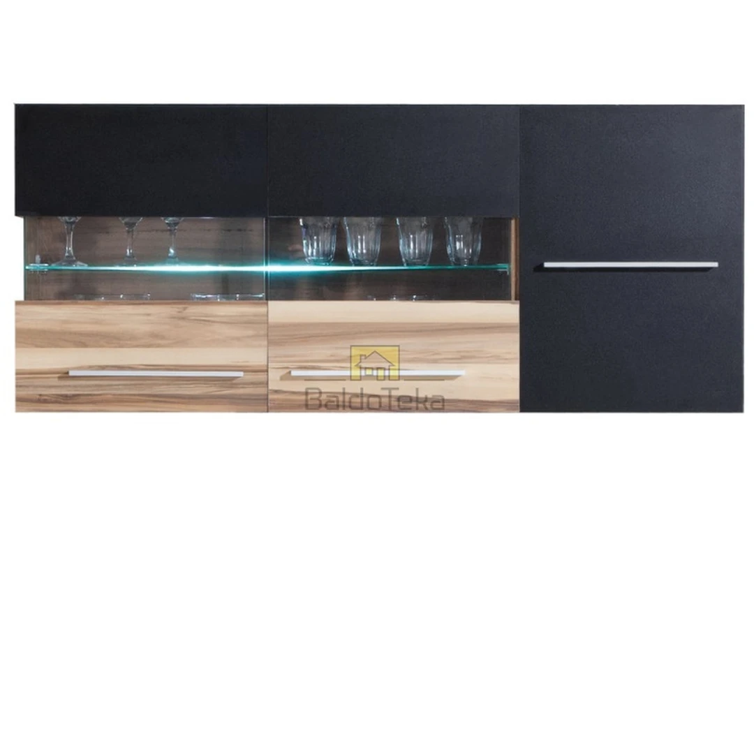 Moderni spintelė su LED apšvietimu