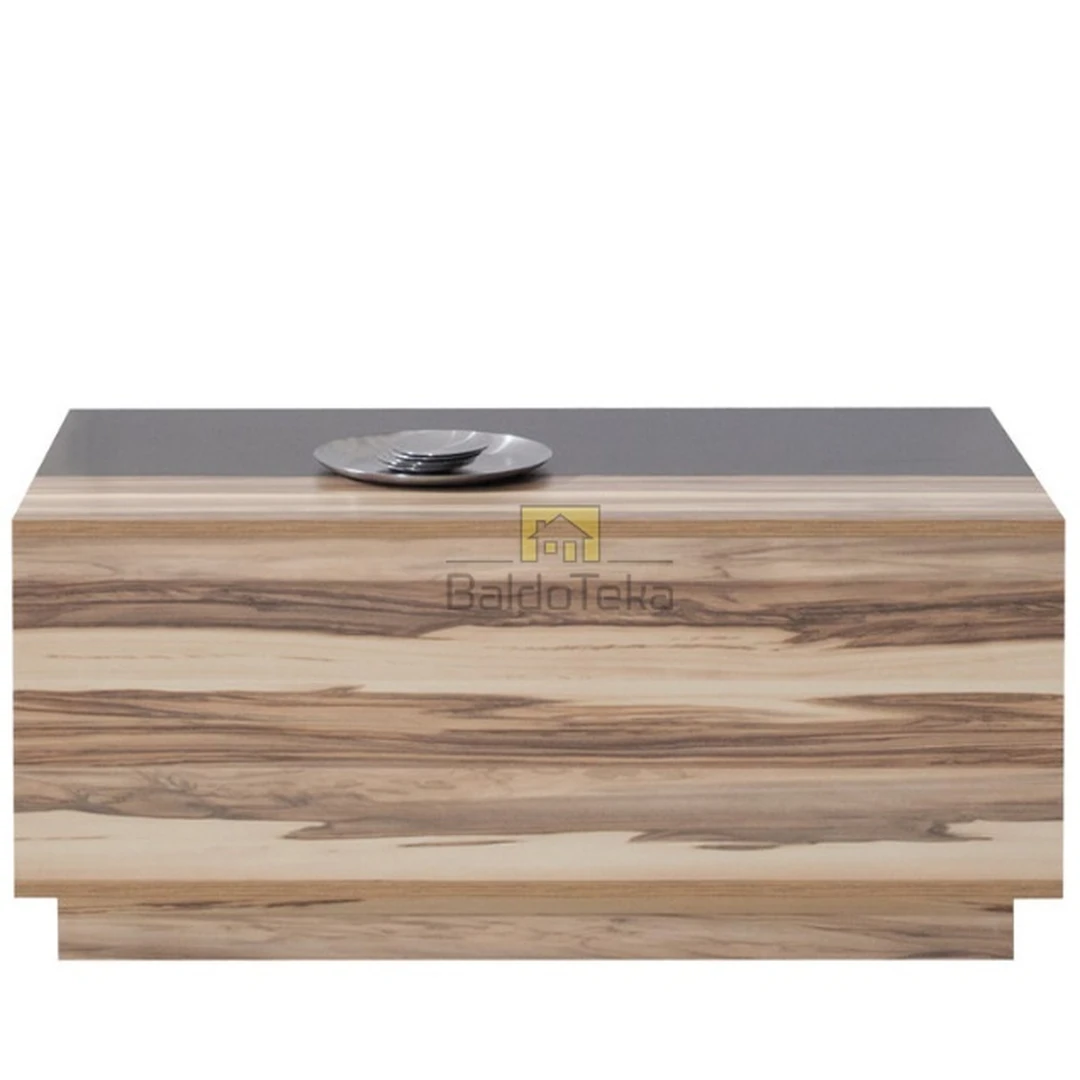 Šiuolaikiška balta ir juoda spintelė MONSUN