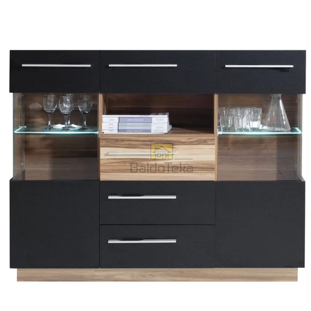 Šiuolaikiška spinta su LED apšvietimu