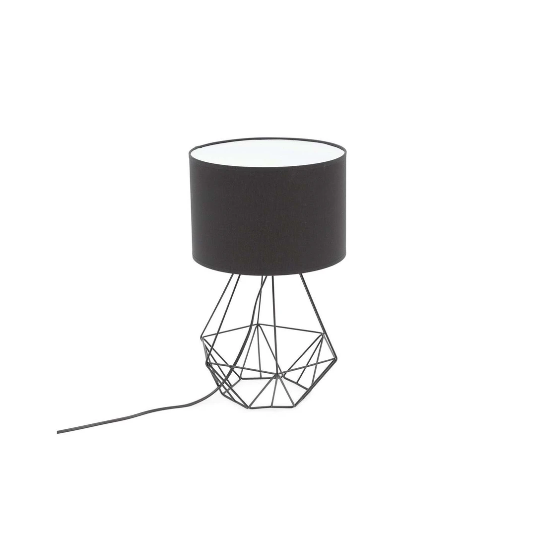 Elegantiška juoda naktinė lempa EL4998 miegamajam