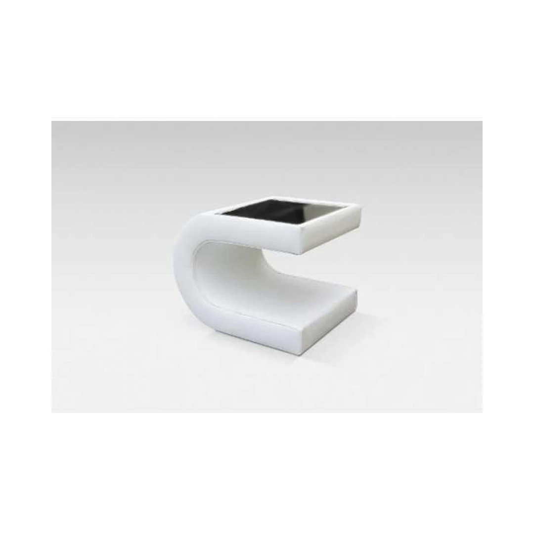 Naktinė spintelė su stiklo stalviršiu