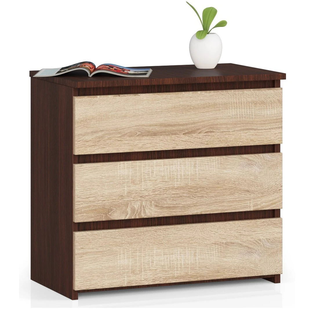 Stilingas CL3 naktinis staliukas su trimis stalčiais