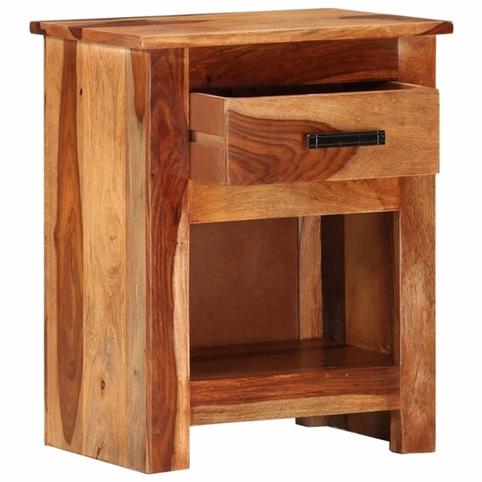 Naktinis staliukas, 40x30x50cm, medienos masyvas - Naktinės spintelės