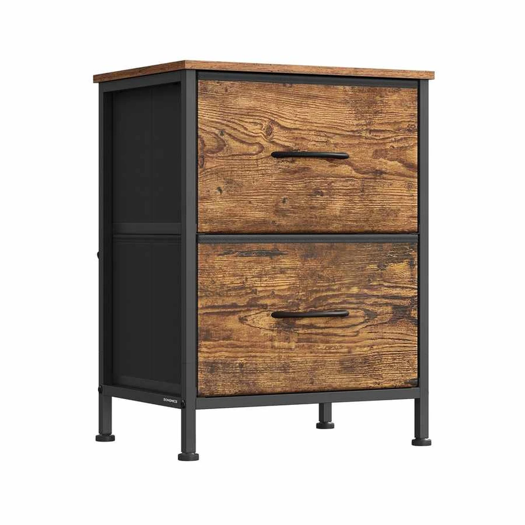 Naktinis staliukas SONGMICS, 4 stalčiai, 39,6 × 52,2 × 30 cm - Naktinės spintelės