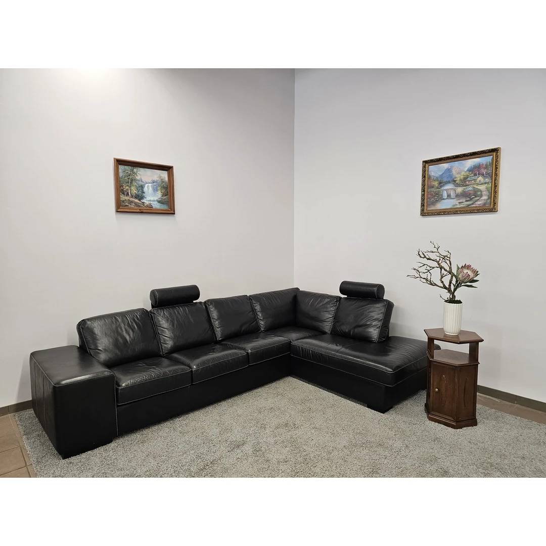 Natūralios odos L formos kampas - 999€