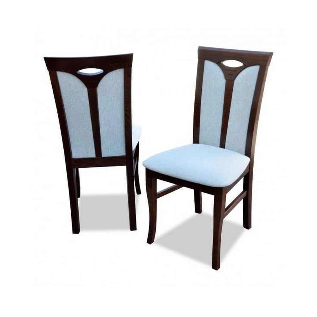 Natūralios medienos kėdė K 14 su individualiais spalvų pasirinkimais