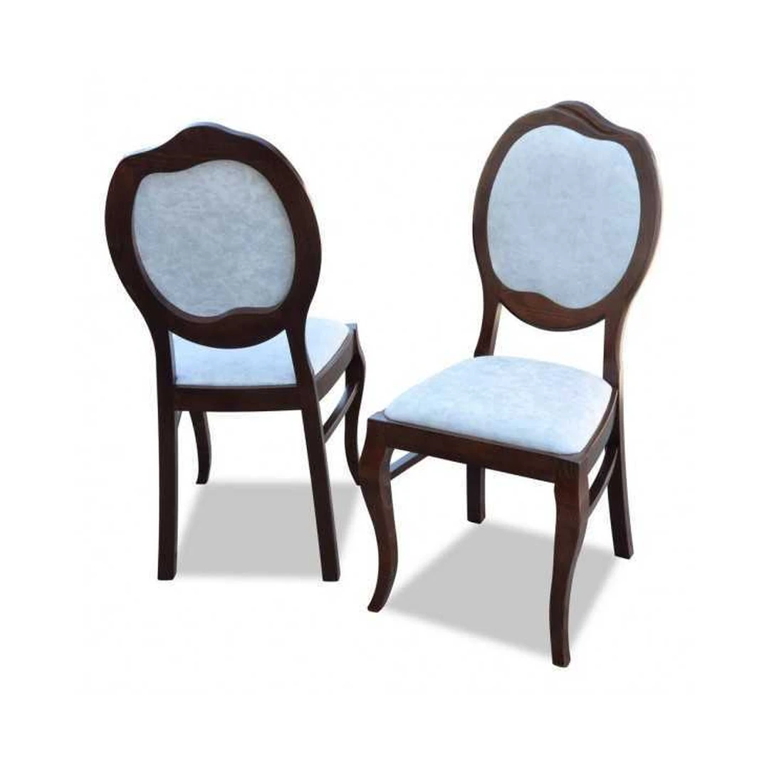 Natūralios medienos kėdė K15 su individualiomis spalvomis