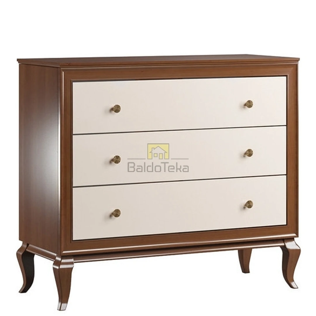 Ergonominis stalas su natūralaus medžio apdaila ir tylaus uždarymo sistema