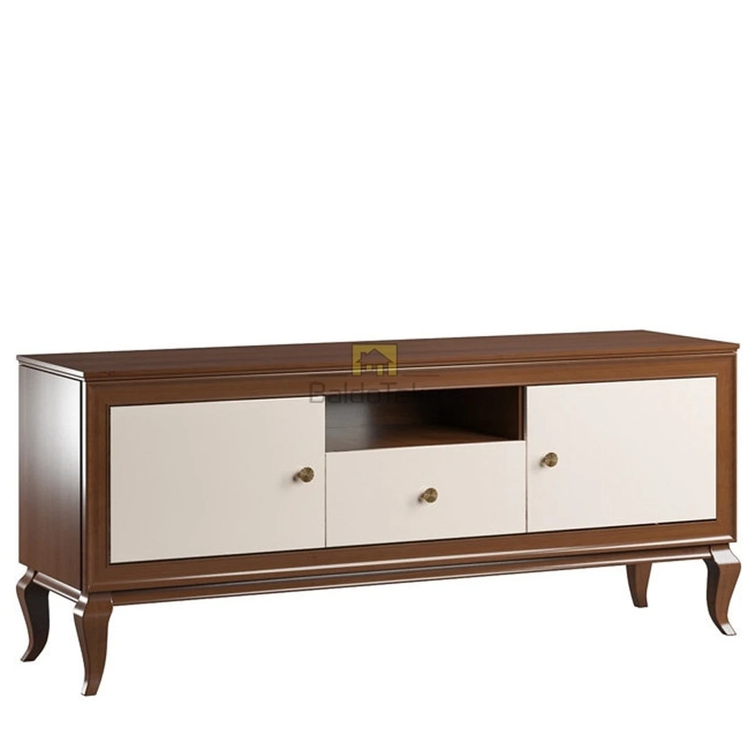 Elegantiškas MDF spintos su natūraliu medžio lukštu