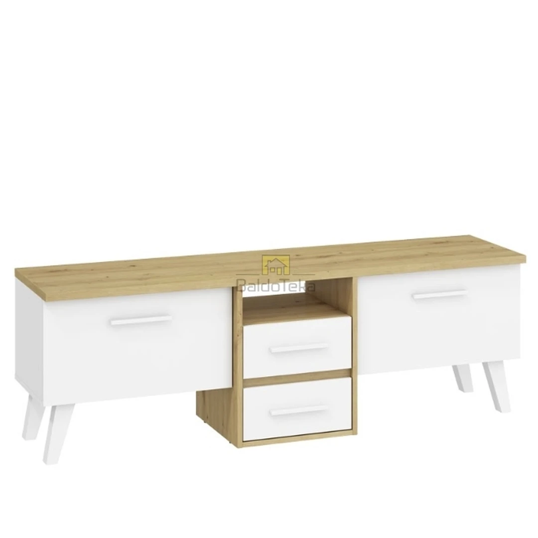 Ergonomiškas spintos modelis su tylaus uždarymo sistema