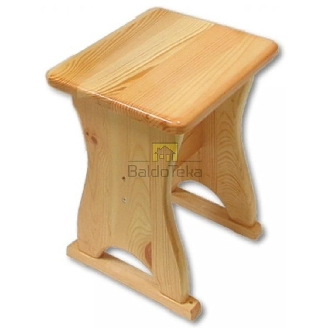 Šiuolaikiška pušinė lentyna 45 cm aukščio