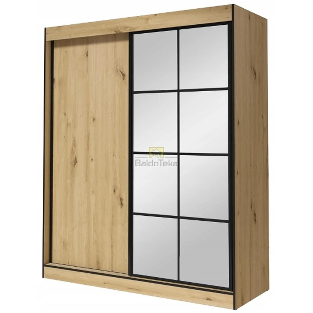 Ergonomiška spinta su stumdomomis durimis – 180x216x65 cm