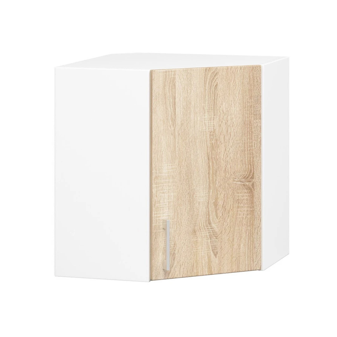 Kampinė virtuvės spintelė LIMA W60/60N – erdvus sprendimas kambarių kampams