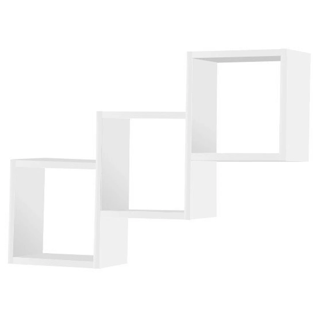 Moderni sieninė lentyna iš laminuotos plokštės