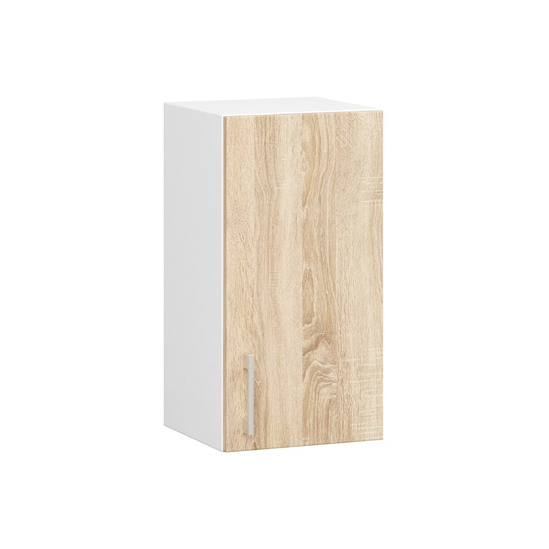 Styliška spintelė iš LIMA kolekcijos – baltas korpusas ir sonomos ąžuolas