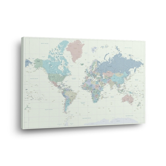 Pasaulio žemėlapis Nr.12 Perlas - Paveikslai