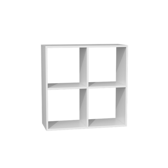 Stilinga balta lentyna mažiems ir dideliems erdvėms