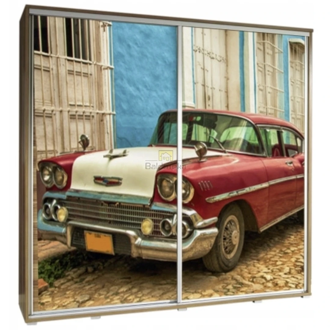 Stygiška spinta su SEVROLL aliuminio bėgeliais