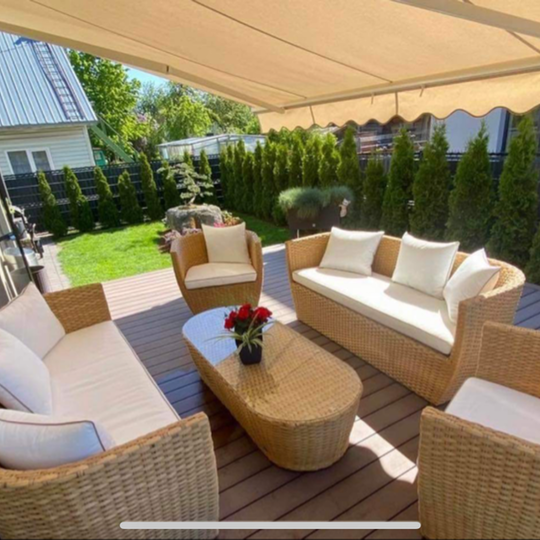 Lauko baldų komplektas – puiki kaina už kokybišką rinkinį