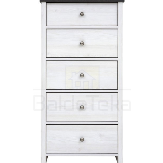 Šviesaus maumedžio ir pušies LARICO laminuotas MDP spintos