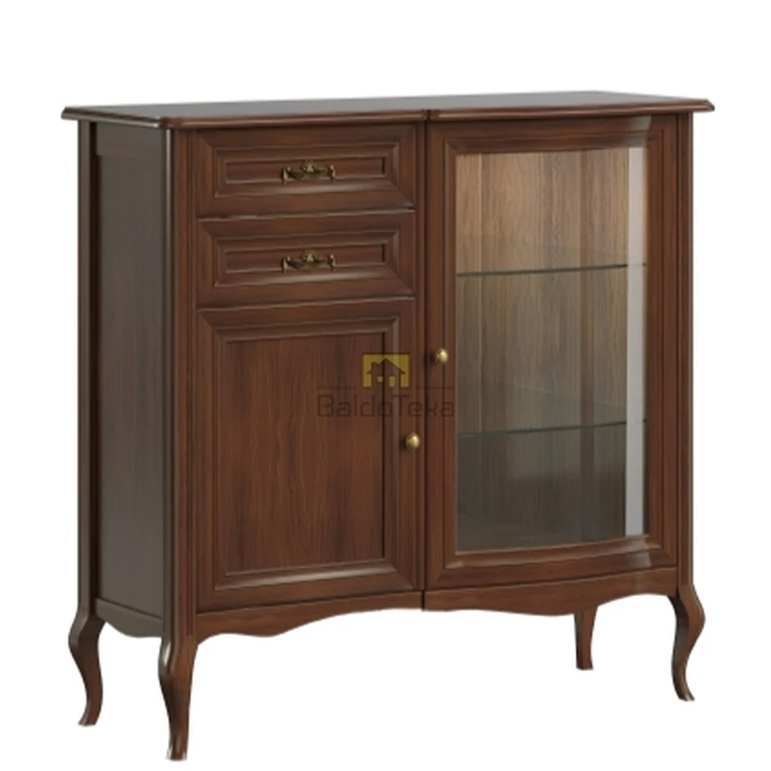 Moderni vyšnia spalvos miegamojo komoda su veidrodžiu