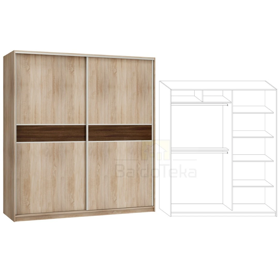 Ergonominė spinta su dideliu talpinimu