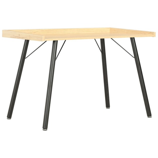 Rašomasis stalas, ąžuolo spalvos, 90x50x79cm - Darbo stalai